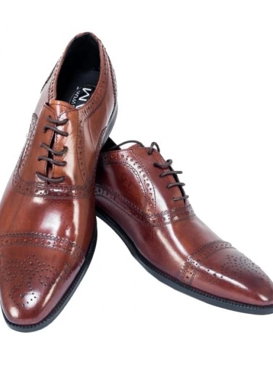 Leather Oxford shoes